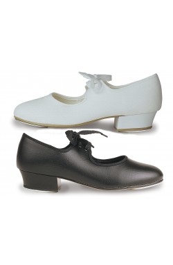 Tap Shoes, Low Heel Tap Dancing Shoes with Heel & Toe Taps fitted